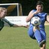 Dagmar Eidecker (blaues Trikot) und der SV Herbern starten am Sonntag in die Saison. (Foto: Tina Nitsche) 